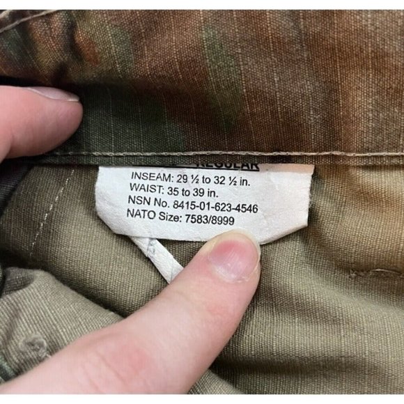 Tru-Spec Army Combat Uniform, Utility Pants Trousers Camouflage Unisex Pants EUC - Picture 11 of 12